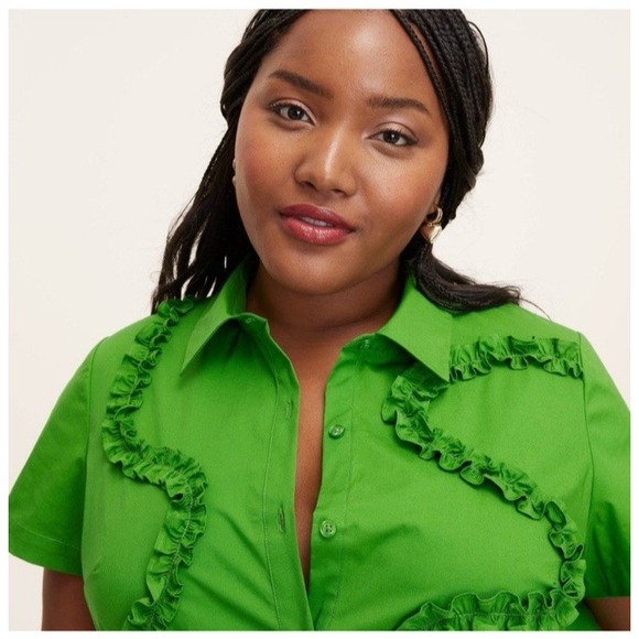 Kate Spade New York x Target Green Midi Dress NWT - Picture 4 of 11